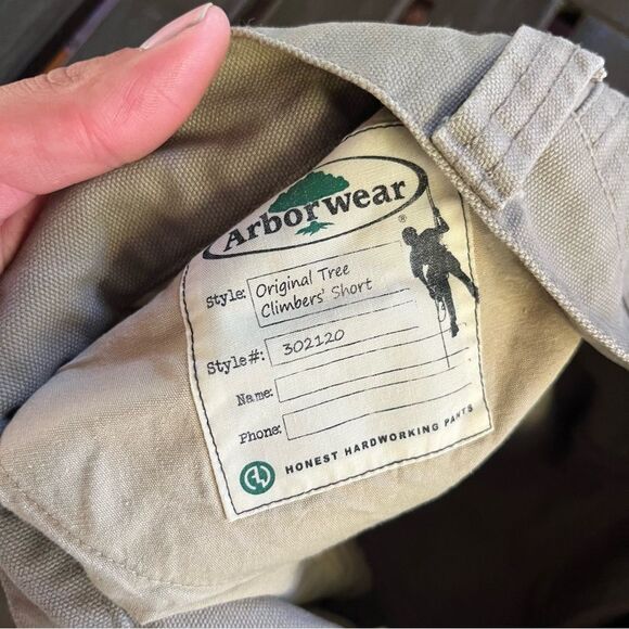 Vintage Arborwear Double Knee Heavyweight Canvas Shorts (38) - Picture 6 of 7